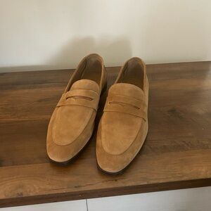 Zara Suede Loafers